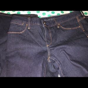 BANANA REPUBLIC DARK DENIM JEANS!!!!!